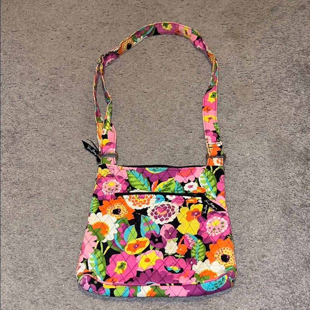 Vera Bradley Colorful Floral Crossbody Bag